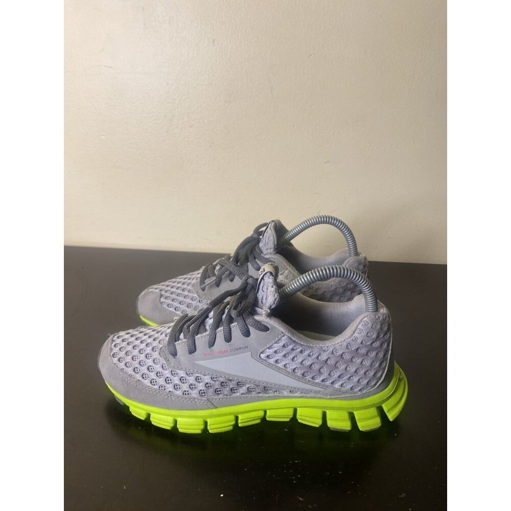 Reebok Real Flex Womens Running Shoes Sneakers Shoes Grey Green Size 6.5